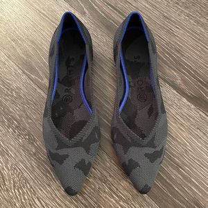 Rothy's The Point Dark Camo Grey